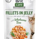 BRIT Care Fillets in Jelly filets de thon - nourriture humide pour chats - 85 g