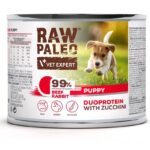 RAW PALEO Duoprotein Beef & Rabbit Puppy - nourriture humide pour chien - 200g