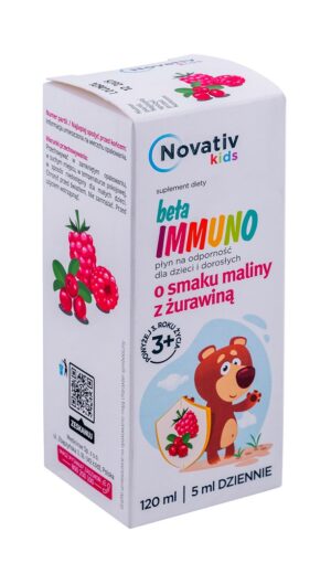 Novativ Kids Beta Immuno liquide pour l'immunité 120ml