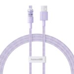Baseus Gem Câble de charge rapide USB vers IP 2,4A 1 m Pourpre