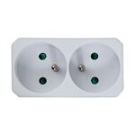 Esperanza ELK305W Répartiteur électrique 2 prises blanc