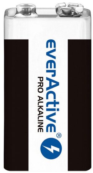 Pile alcaline 6LR61 9V (R9*) everActive Pro