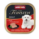 ANIMONDA Vom Feinsten Adult Beef and turkey heart - aliments humides pour chiens - 150g