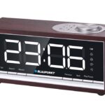 BLAUPUNKT CR60BT Radio-réveil Bluetooth, bois brun