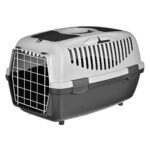 ZOLUX Gulliver 2 gris - transporteur avec porte métallique pour petits animaux - 55x36x35 cm