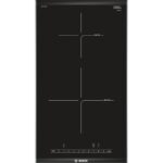 Bosch PIB375FB1E plaque Noir, Acier inoxydable Intégré Plaque avec zone à induction 2 zone(s)
