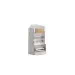 Lanberg PLS-5000 connecteur de fils RJ-45 Acier inoxydable, Transparent
