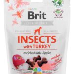 BRIT Crunchy Snack Insects with Turkey - friandise pour chien - 200g