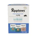 APPLAWS Fish selection multipack in broth - nourriture humide pour chat - 12x70g