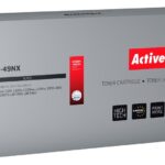 Activejet Cartouche toner ATH-49NX (remplacement de HP 49X Q5949X, Canon CRG-708H ; Supreme ; 6000 pages ; noir)