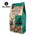 WIEJSKA ZAGRODA Saveurs de la Forêt Porc avec Cerf Croquant S - nourriture sèche pour chien - 9kg