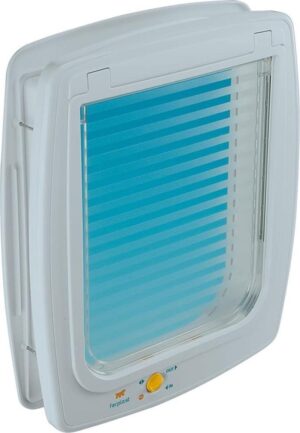 FERPLAST Swing 15 - Grande porte pour chien, blanche