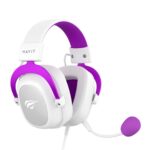 Havit H2002d - casque de jeu, blanc et violet