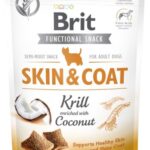 BRIT Functional Snack Skin&Coat Krill - Friandise pour chien - 150g