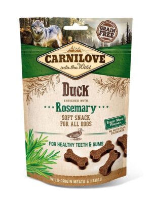 CARNILOVE Friandises pour chiens Canard+Rosemarin - 200 g