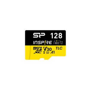 Carte mémoire Silicon Power Inspire 128 GB MicroSDXC V30 UHS-I U3 A2 4K + adaptateur (SP128GBSTXLV3V1NSP)