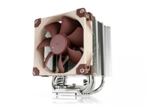 Noctua NH-U9S système de refroidissement d’ordinateur Processeur Refroidisseur 9,2 cm Marron, Métallique