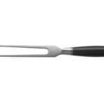 Kohersen Elegance Ebony Wood Fourchette à viande Acier inoxydable