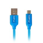 LANBERG CABLE USB 2.0 MICRO-B (M) - A (M) 1M QC