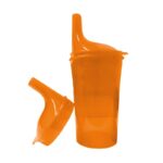 Gobelet de sécurité manger et boire orange