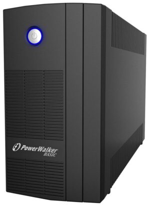 PowerWalker 10121071 alimentation d'énergie non interruptible Interactivité de ligne 1 kVA 600 W 3 sortie(s) CA