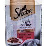 Sheba Fresh & Fine Mini Viande en sauce 6 x 50g