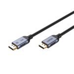UNITEK C1626GY01-1M câble DisplayPort 2.1 Noir