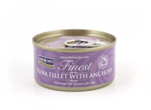 FISH4CATS Tuna fillet with anchovy - nourriture humide pour chat - 70g