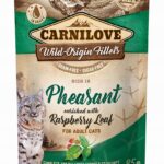 CARNILOVE CAT POUCH Aliments humides pour chats Faisan, Feuille de framboise 85 g