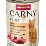 ANIMONDA Cat Carny Adult Dinde au foie de poulet - de croquettes pour chat - 400 g
