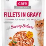 BRIT Care Fillets in Gravy filets de saumon en sauce - nourriture humide pour chats - 85 g