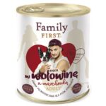 FAMILY FIRST Adult Beef with carrots - Aliments humides pour chiens - 800 g