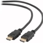 Gembird CC-HDMI4-1M câble HDMI HDMI Type A (Standard) Noir