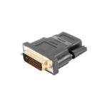 Lanberg AD-0010-BK changeur de genre de câble HDMI DVI-D Noir