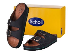 Scholl Air Bag - sandales unisexes noires, taille 45
