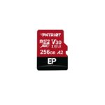 Patriot Memory EP A2 de mémoire flash 256 Go MicroSDXC V30 U3 Classe 10 (PEF256GEP32MCX)