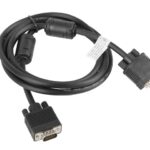 Lanberg CA-VGAC-10CC-0018-B câble VGA 1,8 m VGA (D-Sub) Noir