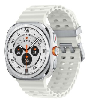 Samsung Galaxy Watch Ultra 3,81 cm (1.5") AMOLED 47 mm Numérique 480 x 480 pixels Écran tactile 4G Blanc Wifi GPS (satellite)