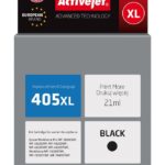 Activejet Encre AE-405BNX (remplacement Epson 405XL C13T05H14010 ; Suprême ; 21ml ; noir)