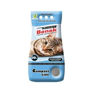 Certech Super Benek Compact Naturel - Litière agglomérante pour chats 10 l