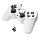Esperanza EGG108W accessoire de jeux vidéo Noir, Blanc RF Manette de jeu Analogique/Numérique PC, Playstation 3