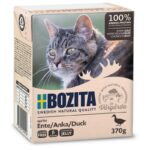 BOZITA Canard en gelée – Nourriture humide pour chat – 370g