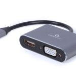 Cablexpert A-USB3C-HDMIVGA-01 adaptateur graphique USB Gris