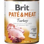 BRIT Paté & Meat avec de la dinde - nourriture humide pour chien - 800g