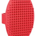 TRIXIE Massage Brush Orange Chat Gant