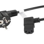 Lanberg CA-C13C-12CC-0018-BK câble électrique Noir 2 m Coupleur C13 CEE7/7