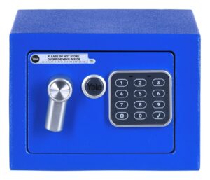 Yale YSV/170/DB2/B Coffre-fort à poser 3,8 l Bleu acier