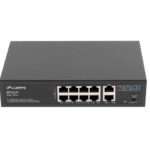 Lanberg Switch PoE+ Rack 10"/19" RSFE-8P-2GE-120