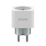 SAVIO Prise intelligente WI-FI, 16A, AS-01, Blanc