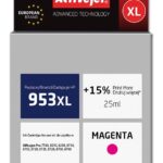 Activejet Encre AH-953MRX (remplacement HP 953XL F6U17AE ; Premium ; 25 ml ; rouge)